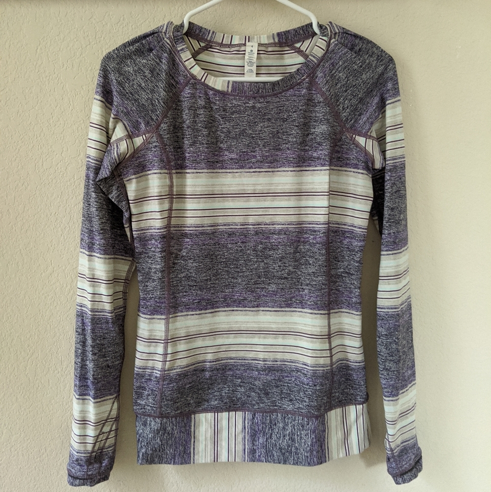 Race Your Pace Lululemon Long Sleeve Top